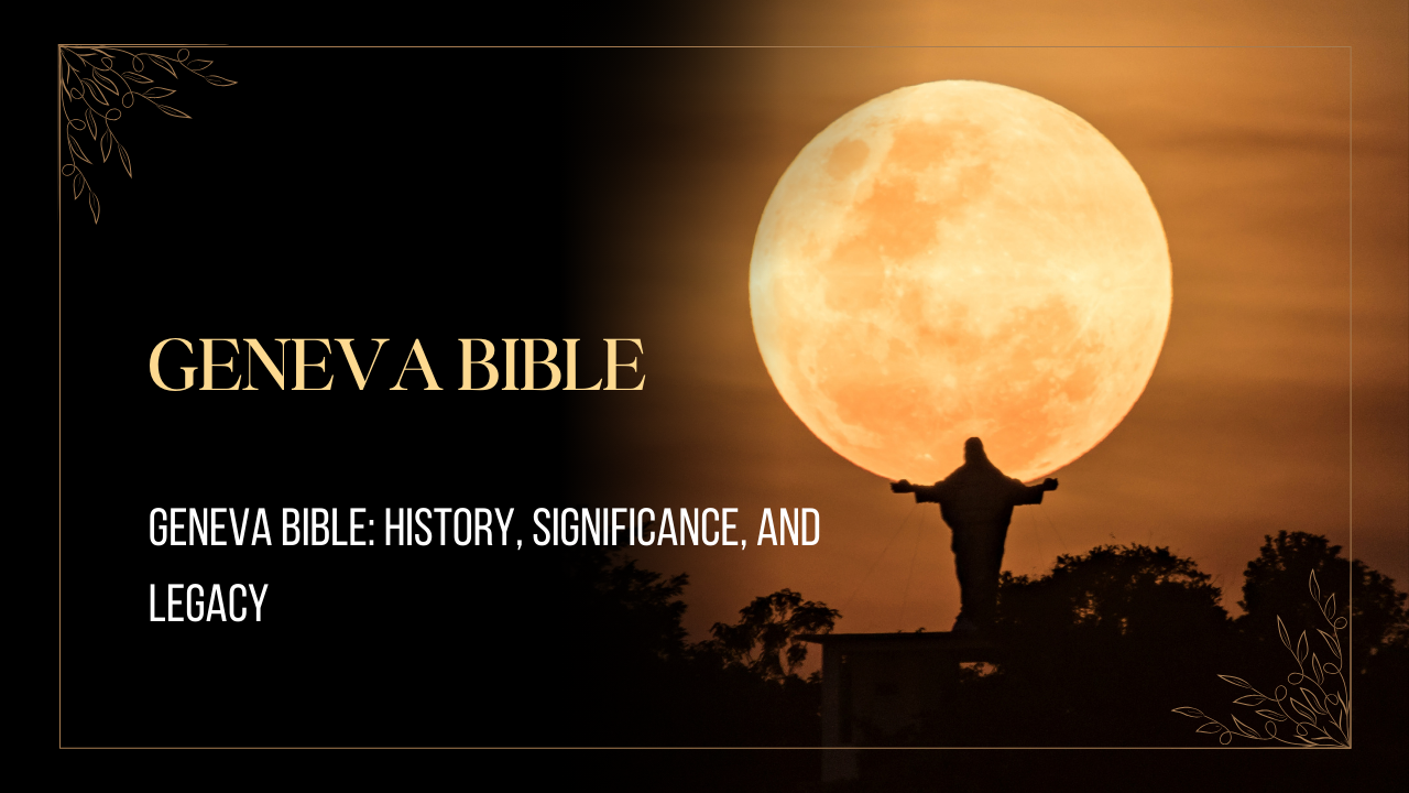 Geneva Bible: History, Significance, and Legacy